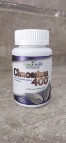 Chromium policotinato de cromo 400 60 pz